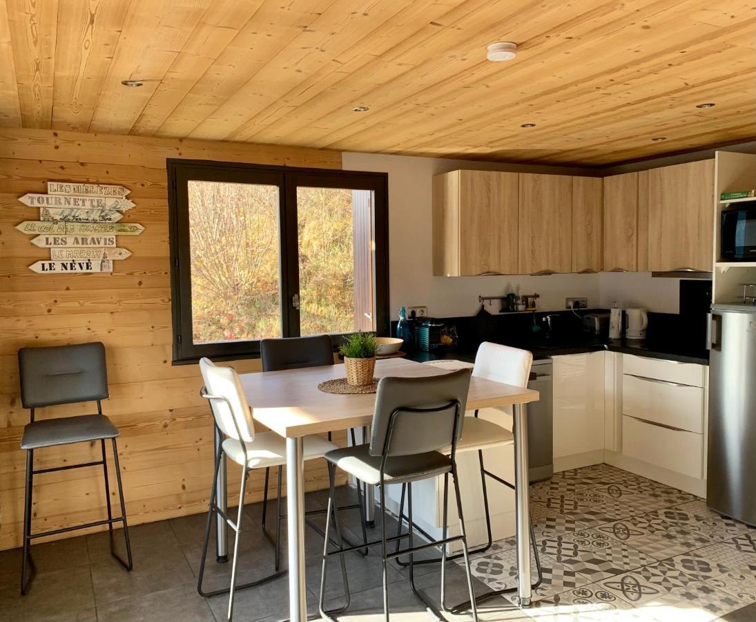 Bel Appartement Avec Vue Exceptionnelle Le Grand-Bornand Exterior foto