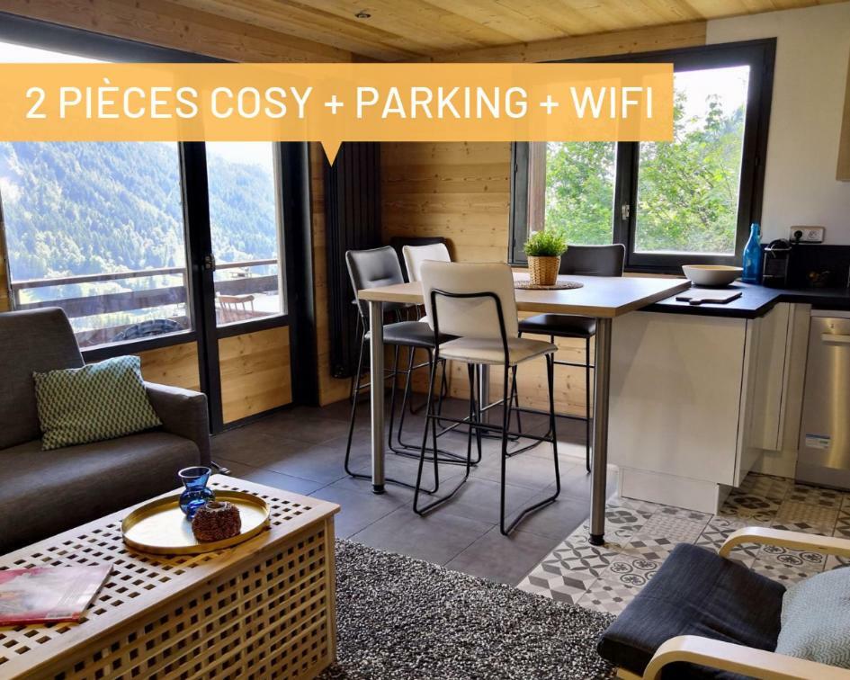 Bel Appartement Avec Vue Exceptionnelle Le Grand-Bornand Exterior foto